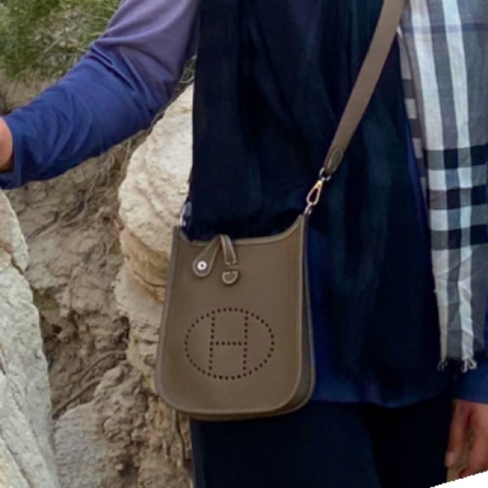 Hermes Evelyn III PM etoupe bag